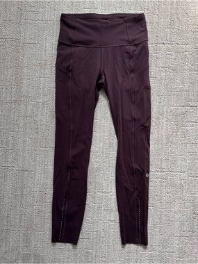 lululemon purple leggings 25”